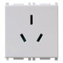 Vimar Plana 2P+E Australian SICURY Socket Outlet, AS/NZS 3112 Type I, 10A, 250V, IP20, Flush Mount