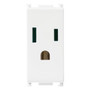 Vimar Plana 2P+E USA SICURY Outlet, 15A, 127V, IP20, Flush-Mounted