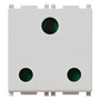 Vimar Plana 2P+E English SICURY Socket Outlet, 16A, 250V, IP20, 2 Modules, Flush Mount