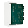 Vimar Plana 2P+E P30 Socket Outlet, 16A, 250V, Flush-Mounted, IP20