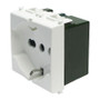 Vimar Plana 2P+E Universal Socket Outlet, 16A, 250V, IP20, Flush Mount