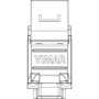 Vimar Netsafe RJ45 Connector, For 03024.E and 03303.E Patch Panels, T568A/B Universal Wiring, 8 Contacts, Insulation-Piercing Terminals