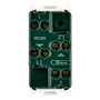 Vimar Plana Two Independent 1P NO+NO Push Buttons, 10A, 250V, IP40, Flush Mount