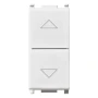 Vimar Plana Two Interlocked 1P NO+NO Push Buttons, 10A 250V, IP40