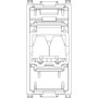 Vimar Plana USB Socket Connector, 1 Module, IP20, Flush-Mounted, Screw Terminals