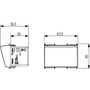 Vimar Plana Vertical Pocket Badge Switch, 16A 250V, 3 Modules