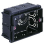 Vimar 3-Module Flush Mounting Box, For Masonry Walls, 20/25 mm Knockouts, 96 x 59 x 49.8 mm