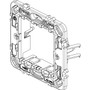 Vimar PLANA 2-Module Mounting Frame, For Ø 60 mm Mounting Boxes, 71 mm Centers, With Claws