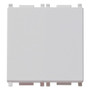 Vimar PLANA 2M Blank Module, Built-In, Claw Mount, Halogen-Free