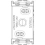 Vimar IDEA 230V 50-60Hz Buzzer, 8 VA, IP30, 75 dB