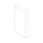 Vimar Arké 1-Module Interchangeable Button, Non-Lightable, IP40 - Apollo Lighting