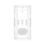 Vimar Arké 1-Module Interchangeable Button, Non-Lightable, IP40
