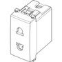 Vimar ARKÉ 2P USA+EU SICURY Outlet, 16A, 250V, IP20, Flush-Mounted - Apollo Lighting