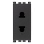 Vimar ARKÉ 2P USA+EU SICURY Outlet, 16A, 250V, IP20, Flush-Mounted