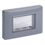 Vimar Isoset 3-Module IP55 Cover Plate, For Eikon, Arké, Plana, With Screws