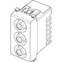 Vimar - ARKÉ Series - 3 RCA Connector Socket - IP20 - Apollo Lighting