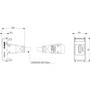 Vimar Plana HDMI 2.1b Socket Outlet, Keystone Fixing, IP20