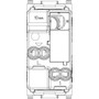Vimar Plana 1P 16AX 1-Way Switch, 250V, IP40, Flush Mount