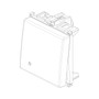 Vimar Plana 1P 16AX 2-Way Switch, 250V, IP40, Optional LED Lighting