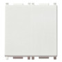 Vimar Plana 1P 16AX 2-Way Switch, 250V, IP40, Optional LED Lighting