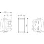 Vimar Plana 1P 16AX 2-Way Switch, 250V, IP40, Optional LED Lighting