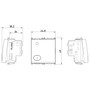 Vimar Plana 2P 1-Way Switch, 16AX, 250V, Lightable