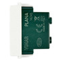 Vimar ARKÉ 2P+E USA Socket Outlet, 15A, 127V, Flush-Mounted, Screw Terminal