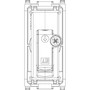 Vimar Plana TV-RD-SAT Coaxial Socket Outlet, 5-2400 MHz, Male Connector, Snap Mounting