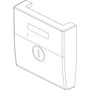 Vimar EIKON Four Interchangeable Half-Buttons, 1 Module, IP40, Clamp Mounting, Halogen-Free Thermoplastic