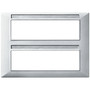 Vimar Plana 14-Module (7+7) Cover Plate, Technopolymer, Halogen-Free - Apollo Lighting