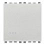 Vimar Eikon 1P 10AX 2-Way Screwless Switch, 250V, IP40, Flush-Mounted, Push-In Clamp - Apollo Lighting