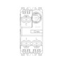 Vimar Eikon 1P 10AX 2-Way Screwless Switch, 250V, IP40, Flush-Mounted, Push-In Clamp - Apollo Lighting