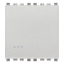 Vimar Eikon 1P 2-Way Switch, 20AX, 250V, Optional LED Lighting, IP40