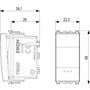 Vimar Eikon 1P 2-Way Switch, 20AX, 250V, Optional LED Lighting, IP40