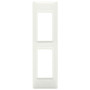 Vimar Plana 2-Module Cover Plate for Panels, Technopolymer, IP00