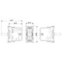 Vimar Eikon Vintage 2P 2-Way Push Button, 10A, Flush Mount