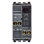 Vimar Eikon Axial 1P NO Push Button, 10A, 250V, Lightable, IP40