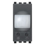 Vimar EIKON IR Relay Switch, Motion Sensor, Adjustable Dusk/Dawn, Time-Delay, 6A