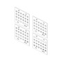Vimar EIKON Symbol Sticker Sheets, For Eikon Tactil Controls - Apollo Lighting