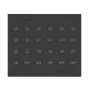 Vimar EIKON Symbol Sticker Sheets, For Eikon Tactil Controls