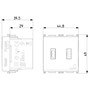 Vimar Plana 2-Module USB Supply Unit, 5V, Flush Mount