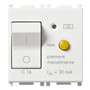 Vimar Plana 1P+N RCBO Breaker, 120-230V, IP40, Built-In, 2 Modules - Apollo Lighting