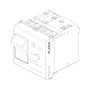 Vimar Plana 1P+N RCBO Breaker, 120-230V, IP40, Built-In, 2 Modules