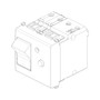 Vimar Plana 1P+N RCBO Breaker, 120-230V, IP40, Built-In, 2 Modules
