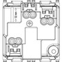 Vimar Plana 2P+E French SICURY Socket Outlet, 16A, 250V, IP20 - Apollo Lighting