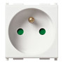 Vimar Plana 2P+E French SICURY Socket Outlet, 16A, 250V, IP20