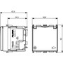 Vimar - Plana Series - 2P+E German SICURY Outlet - 16A, 250V - Apollo Lighting