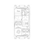 Vimar Plana 1P 10AX 1-Way Switch, 250V, Lightable, Replaceable Button