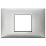 Vimar - Plana Series - 2 Central Modules Cover Plate - Apollo Lighting