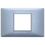 Vimar Plana 2-Central-Module Cover Plate, 120x80x9mm, IP00, Clamp Mount